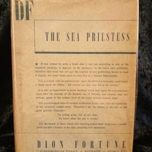The Sea Priestess: 1st Edition - Dion Fortune (Privately Published)