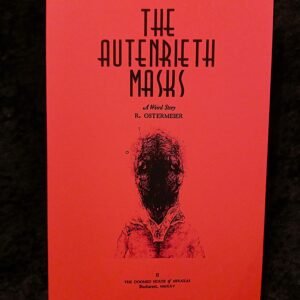 The Autenrieth Masks (two volumes) - R. Ostermeier (Mount Abraxas)