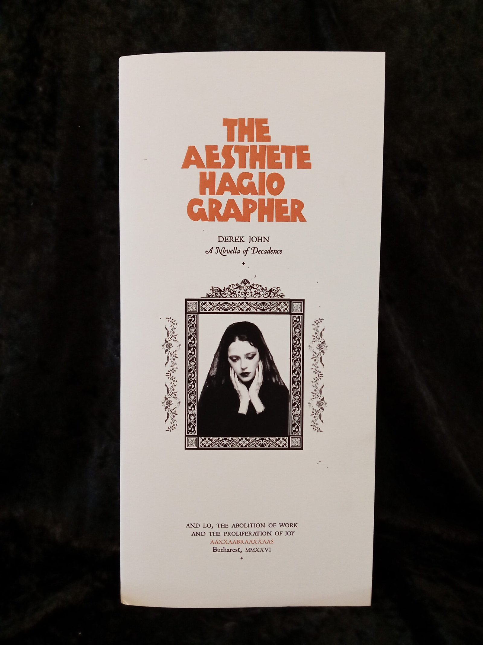 The Aesthete Hagiographer - Derek John (Mount Abraxas)
