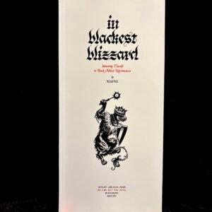 In Blackest Blizzard: Initiating Thyself to Black Metal Necromansie - Nafre (Mount Abraxas Press)