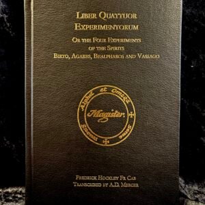 Liber Quattuor Experimentorum - Frederick Hockley (Ninth Circle Press)